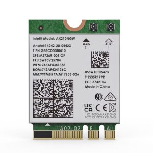 WAVLINK WN675X3M Module de carte réseau Wi-Fi 6E tri-bande BT 5.2 adaptateur réseau 5400Mbps