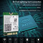 WAVLINK WN675X3M Module de carte réseau Wi-Fi 6E tri-bande BT 5.2 adaptateur réseau 5400Mbps – Image 4