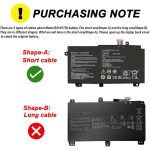 Batterie de remplacement 3600 mAh pour ordinateur portable ASUS TUF Gaming 5e/6e/7e/8e génération FX80G FX86F/G, B31N1726 – Image 5