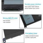 Batterie de remplacement 3600 mAh pour ordinateur portable Dell Inspiron 14 7460 et 15 7560, WDX0R – Image 4