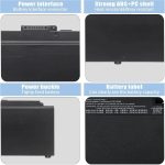 Batteries pour ordinateur portable 5000 mAh compatibles avec HP EliteBook 840 G2, 845, 850 G1 et 740, CM03XL – Image 3