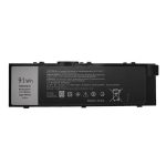 Batterie pour ordinateur portable Dell Precision 7510 / 7520, 7800 mAh, MFKVP