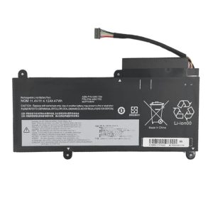 Batterie pour ordinateur portable 4120 mAh compatible avec Lenovo ThinkPad E450, E450C, E455 et E460, 45N1754-E450
