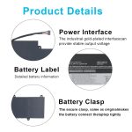 Batterie pour ordinateur portable 4120 mAh compatible avec Lenovo ThinkPad E450, E450C, E455 et E460, 45N1754-E450 – Image 3