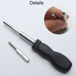 Pour N64/NGC/SFC Console de jeu démontage matériel outils tournevis accessoires, 3.8mm Sleeve, 4.5mm Sleeve, 3.8mm+4.5mm Sleeve, Handle – Image 6