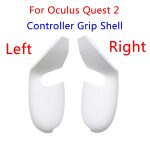 Pour les pièces de rechange de Meta Quest 2, Right Handle Inner Shell, Right Handle Grip Shell, Left Handle Grip Shell, Controller  Black Disk Cove Right & Left, Controller Black Disk Cove Right, Controller Black Disk Cove Left – Image 2