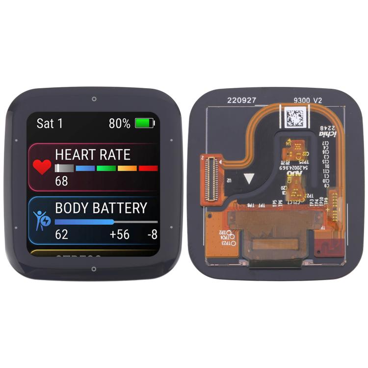 WSP0305.jpg Écran LCD d'origine avec numériseur pour Garmin Venu SQ 2 Music, assemblage complet – Image 1