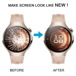 Pour Huawei Watch 5 42 mm, matériau saphir d'origine, écran avant, lentille extérieure en verre – Image 6